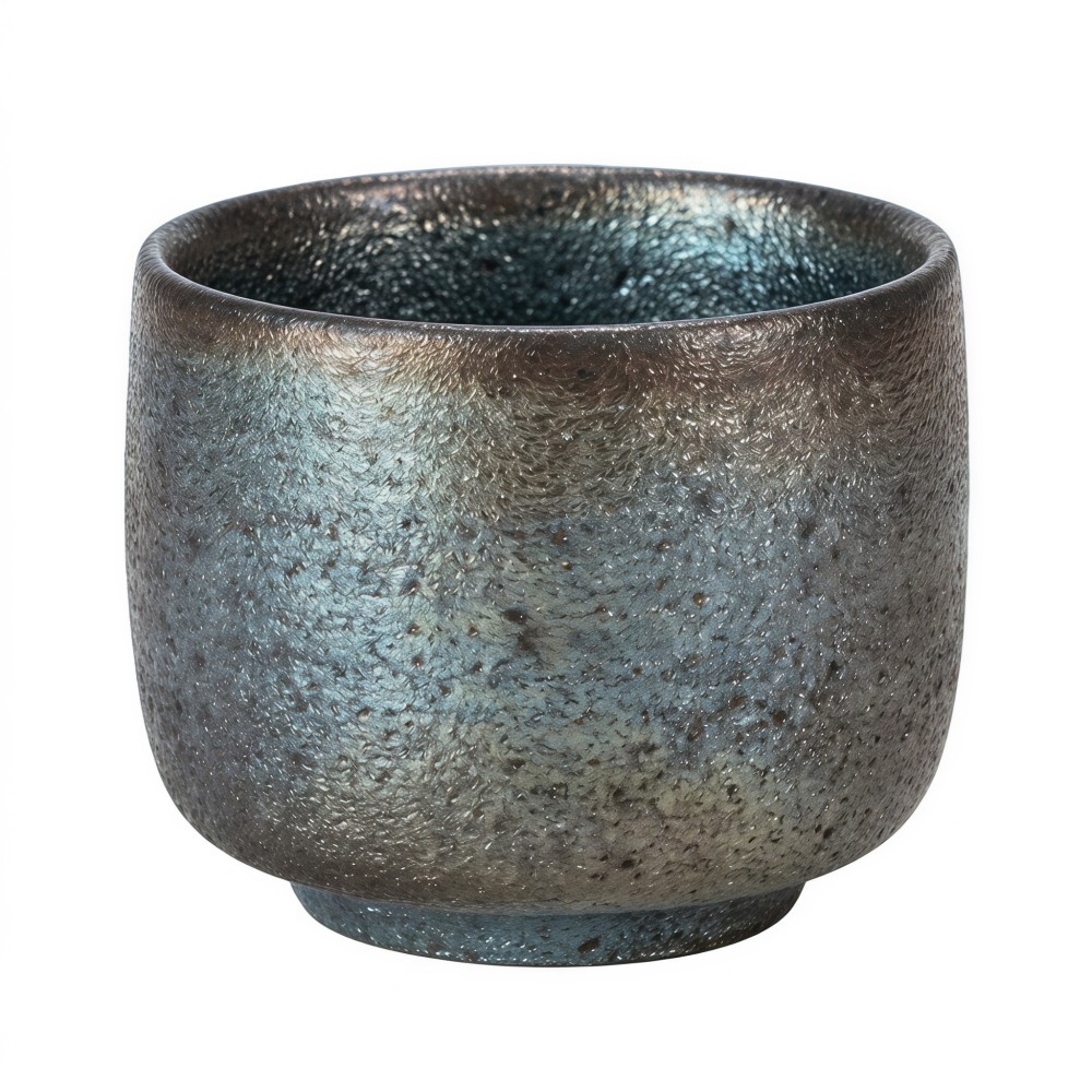 Handmade Chai Kiln Teacup, 85cc Iron Clay Small Tea Cup detail 2