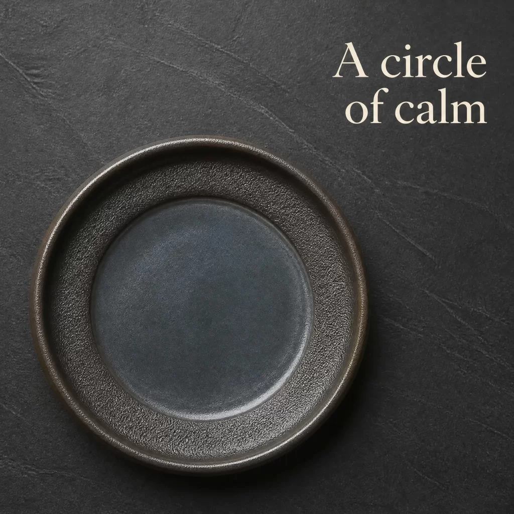 Wood-Fired Jian Zhan Teapot Stand — Iron-Clay, Grounded, Understated Character, Clean Understated Character detail 2