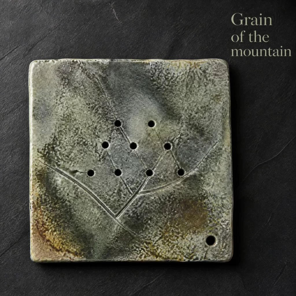 Wood-Fired Jian Zhan Teapot Stand — Guichuan, Rough-Clay, Golden Lustrous Glaze, Flowing Glaze detail 2