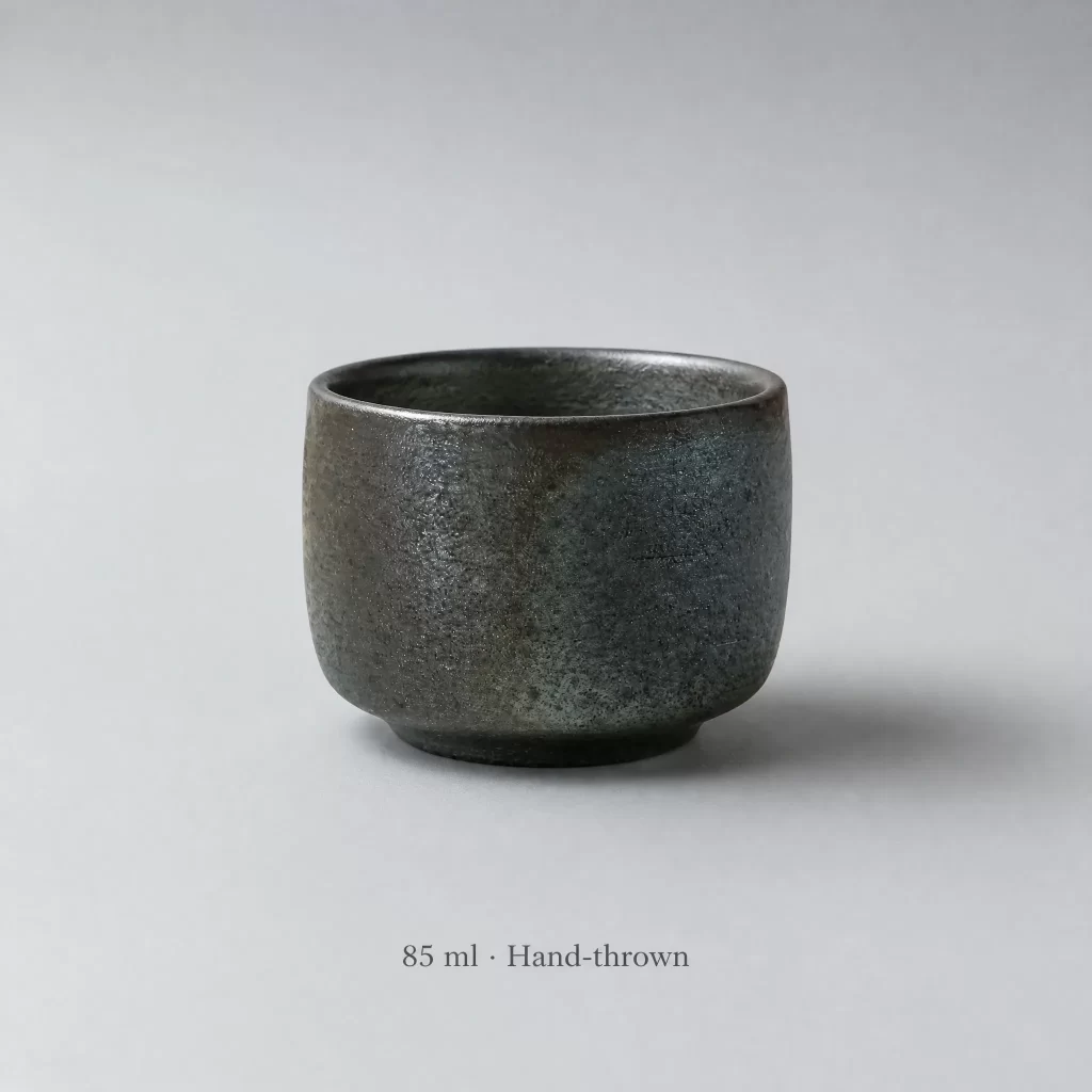 Wood-Fired Jian Zhan Tea Cup — Iron-Clay, Grounded, Understated Character, Clean Understated Character, 85 ml detail 2