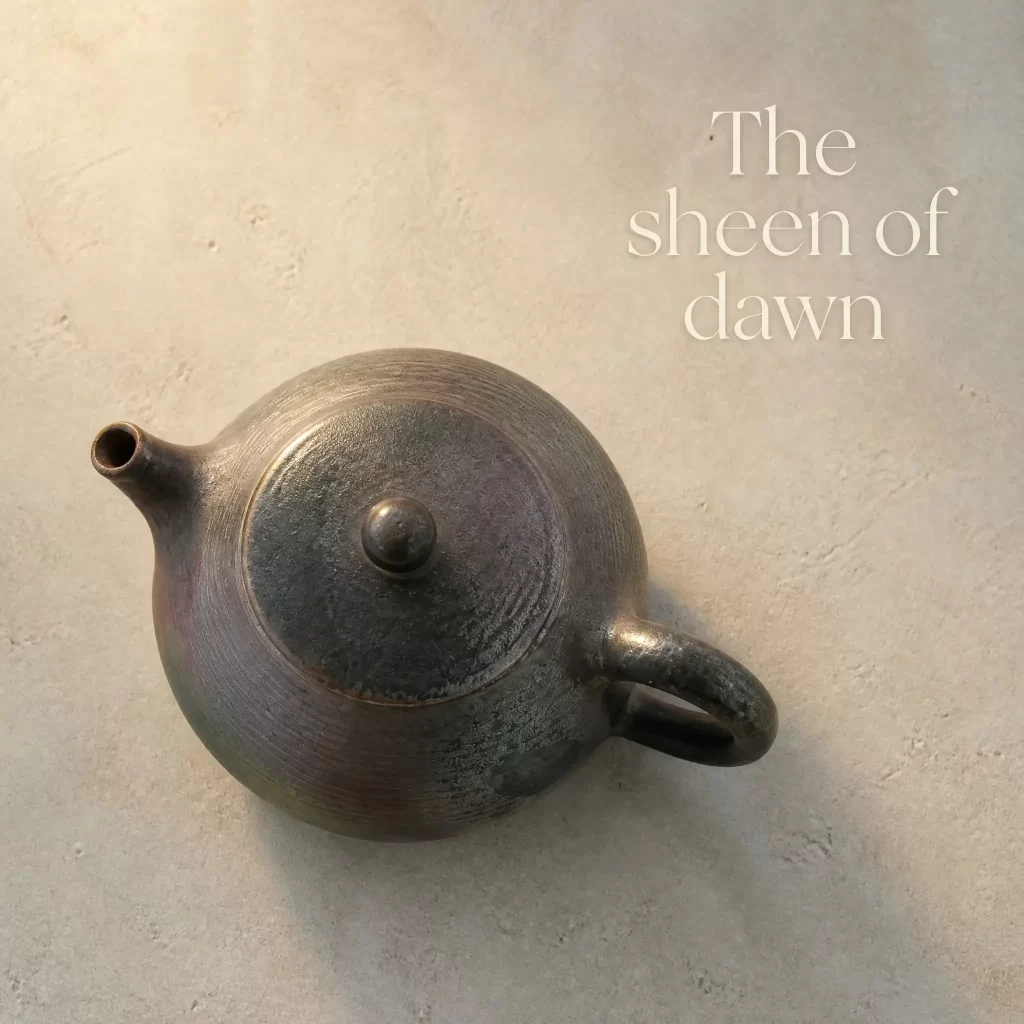 Wood-Fired Jian Zhan Teapot — Qingyang, Fine-Clay, Natural Ash Variation, 125 ml detail 3