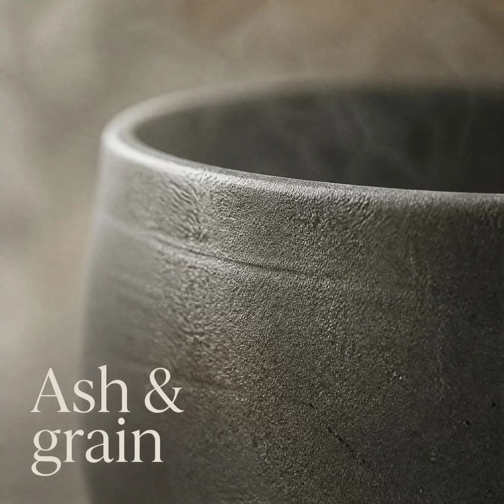 Wood-Fired Jian Zhan Tea Wastewater Bowl — Iron-Clay, Natural Ash Variation, Quiet Rustic Character detail 4