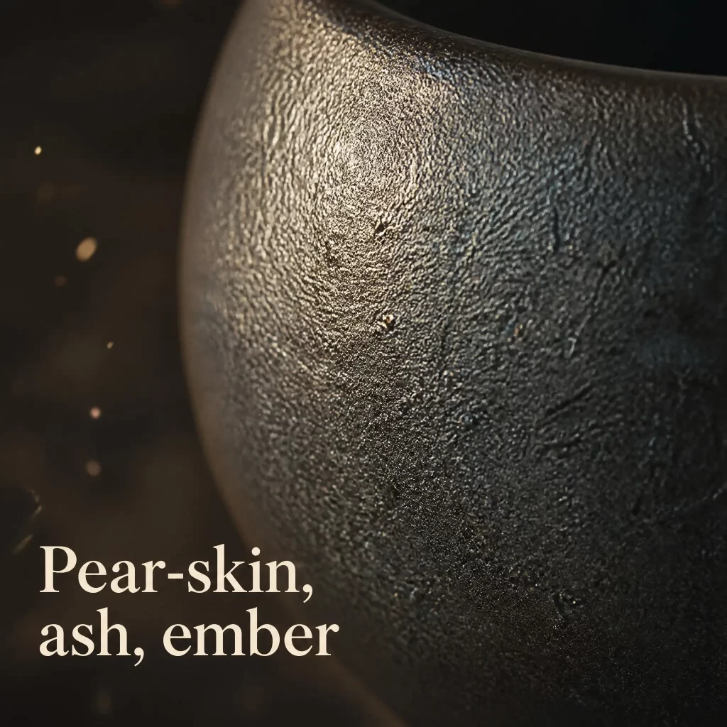 Wood-Fired Jian Zhan Tea Cup — Iron-Clay, Natural Ash Variation, Quiet Rustic Character, 85 ml detail 4