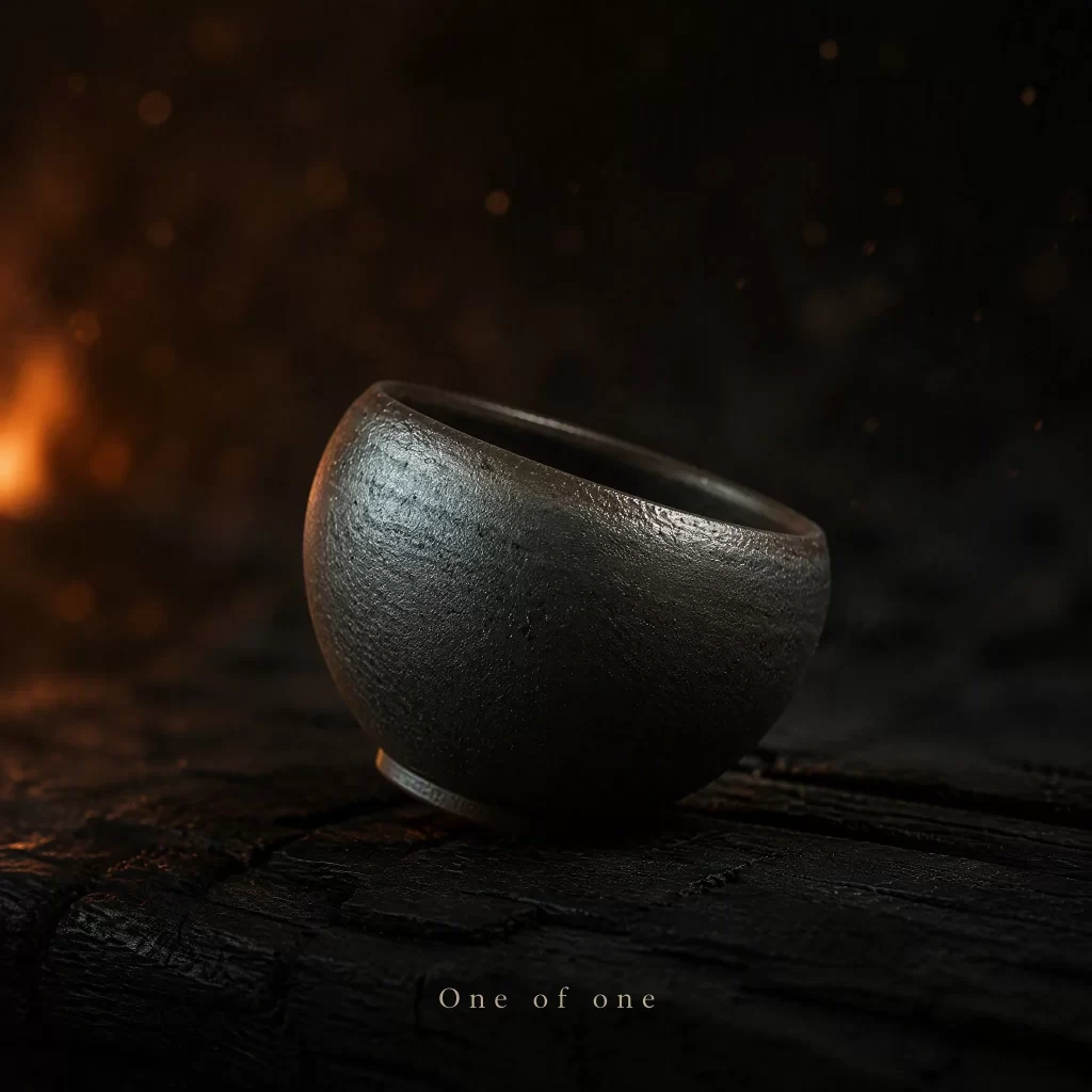 Wood-Fired Jian Zhan Tea Cup — Iron-Clay, Natural Ash Variation, Quiet Rustic Character, 85 ml detail 5