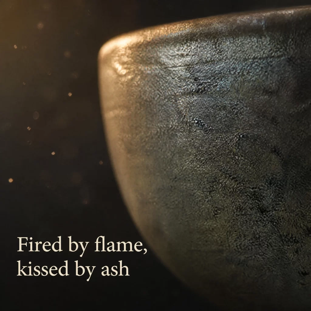 Wood-Fired Jian Zhan Tea Cup — Ash-Fired Starry Glaze, 125 ml detail 5