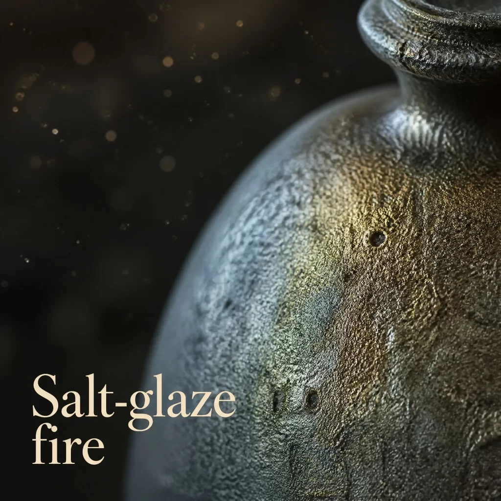 Rustic Handmade Wood-Fired Teapot | Iron Clay with Natural Ash Glaze & Dual-Tone Kiln Marks, 160 ml detail 5