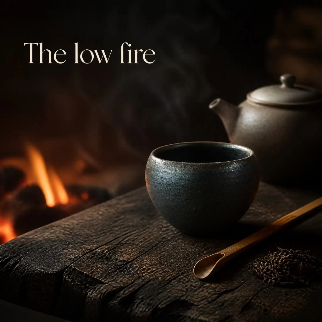 Wood-Fired Jian Zhan Tea Cup — Iron-Clay, Natural Ash Variation, Quiet Rustic Character, 85 ml detail 6