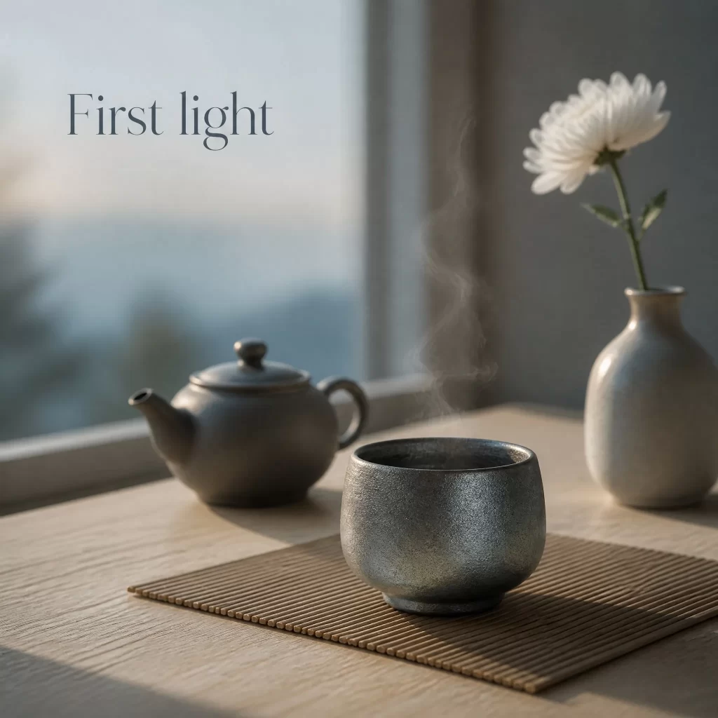 Wood-Fired Jian Zhan Tea Cup — Iron-Clay, Natural Ash Variation, Clean Understated Character, 85 ml detail 6
