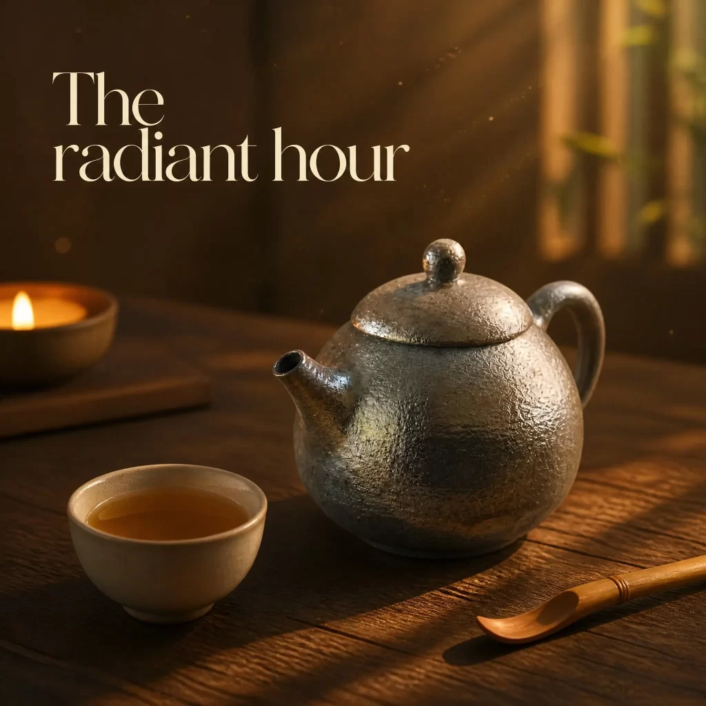 Wood-Fired Jian Zhan Teapot — Qingyang, Iron-Clay, Golden Lustrous Glaze, Natural Ash Variation, 170 ml detail 6