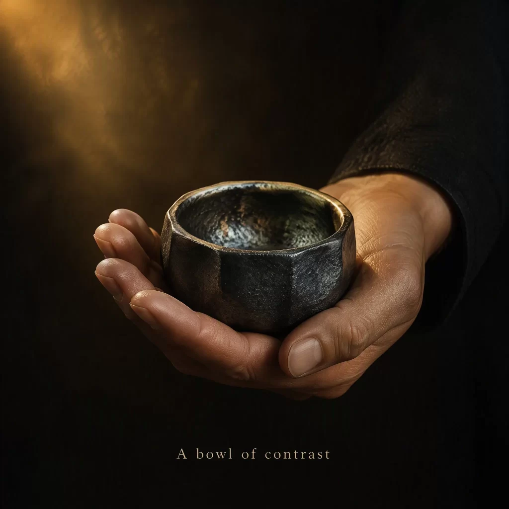Wood-Fired Jian Zhan Tea Cup — Iron-Clay, Gold-And-Silver Ash Glaze, Flowing Glaze, 115 ml detail 7