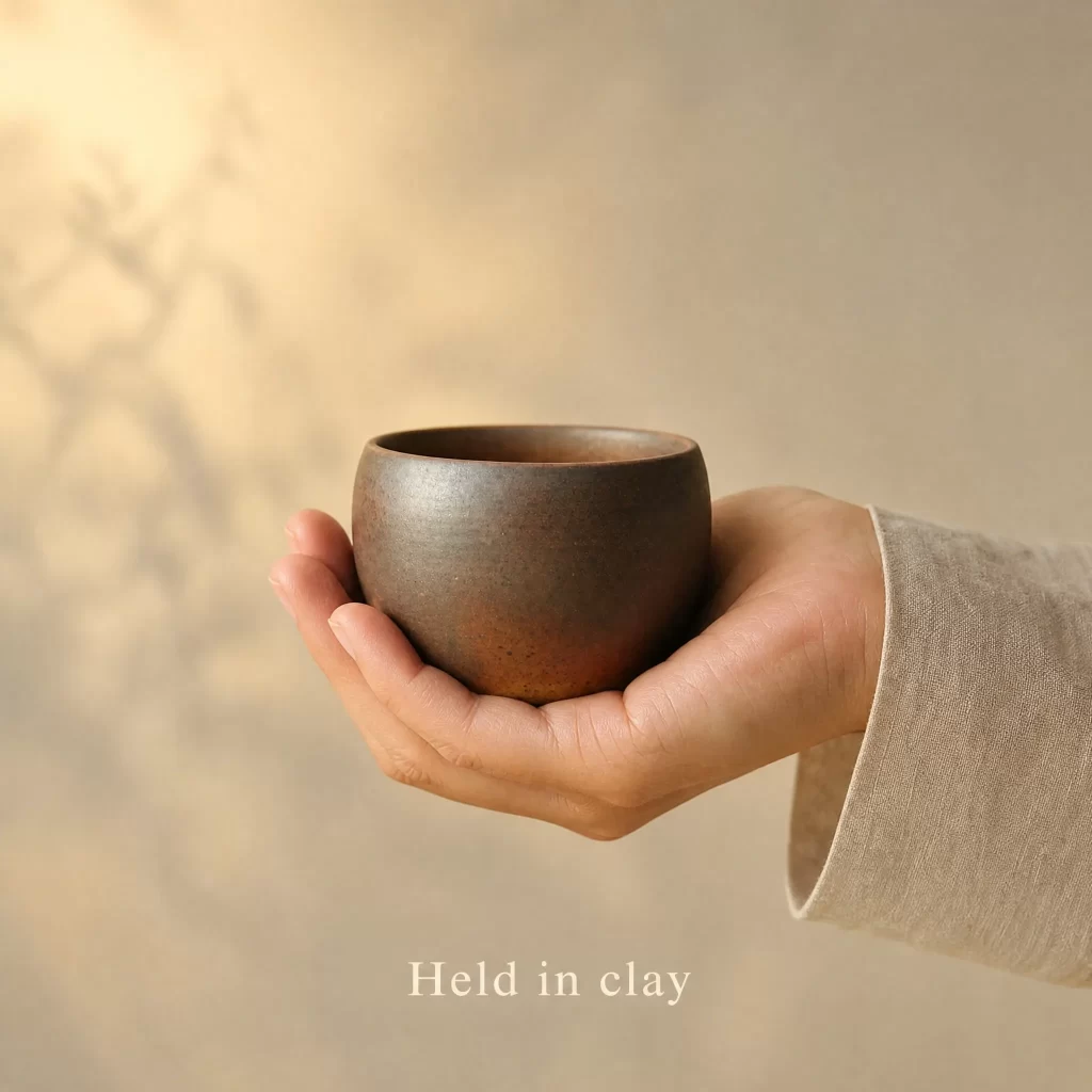 Wood-Fired Jian Zhan Tea Cup — Fine-Clay, Quiet Rustic Character, Clean Understated Character, 110 ml detail 7