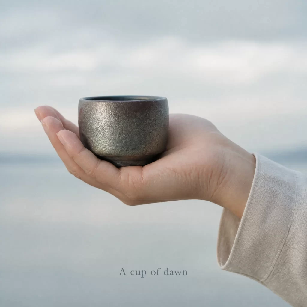 Wood-Fired Jian Zhan Tea Cup — Iron-Clay, Natural Ash Variation, Clean Understated Character, 85 ml detail 7
