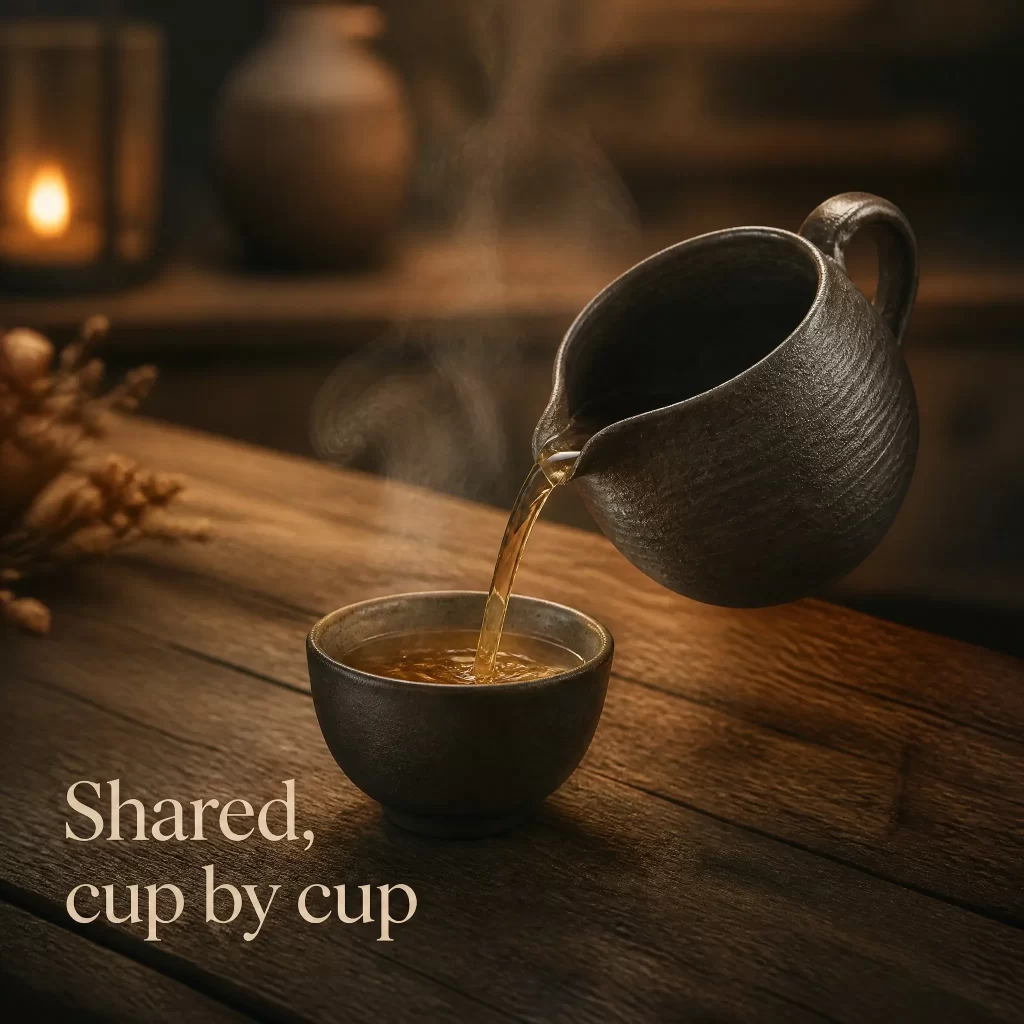 Wood-Fired Jian Zhan Fairness Pitcher — Iron-Clay, Natural Ash Variation, Quiet Rustic Character, 170 ml detail 8