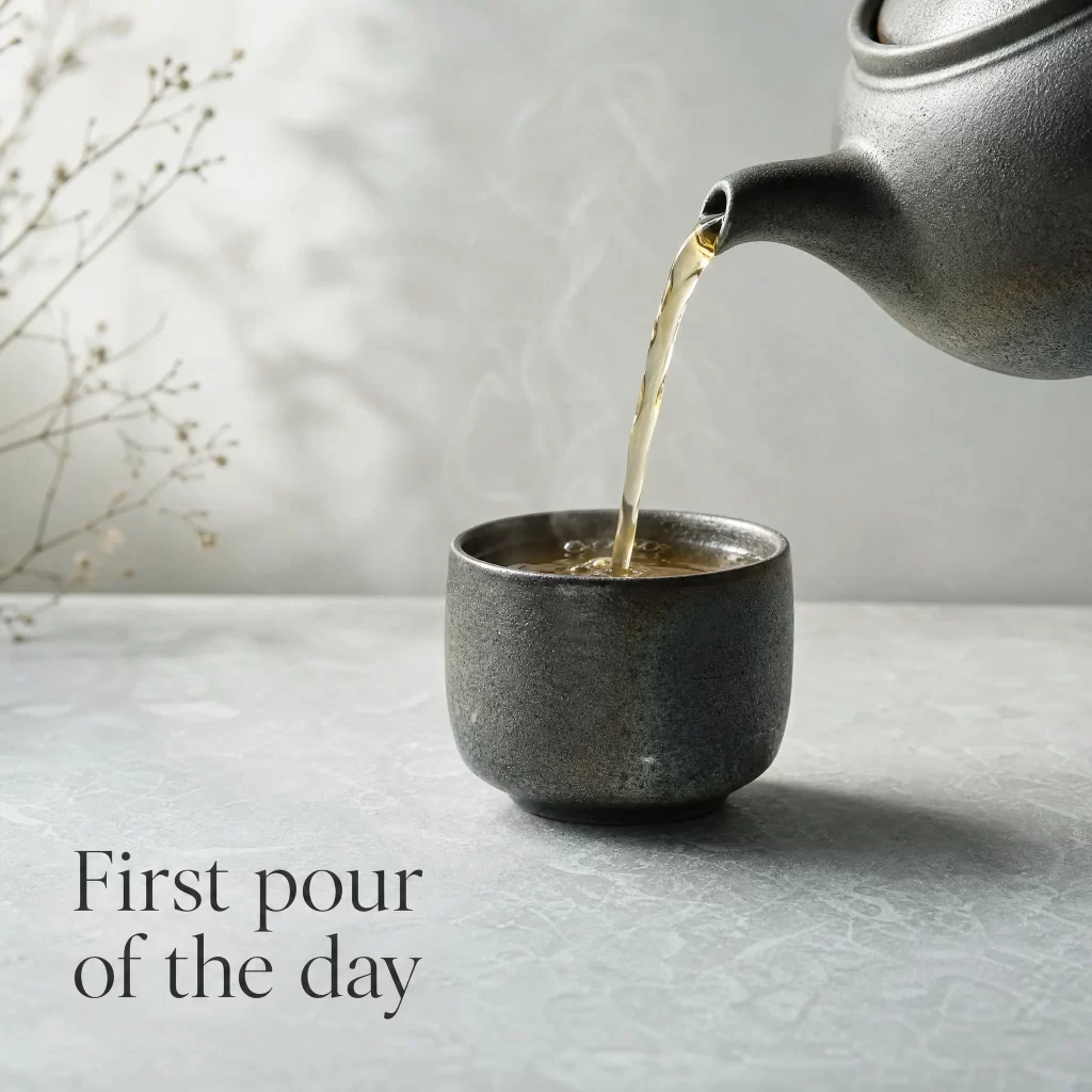 Wood-Fired Jian Zhan Tea Cup — Iron-Clay, Grounded, Understated Character, Clean Understated Character, 85 ml detail 8