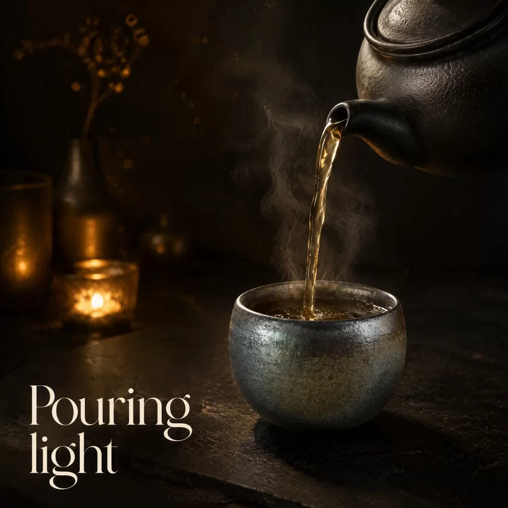 Wood-Fired Jian Zhan Tea Cup — Iron-Clay, Gold-Accented Ash Glaze, Refined Character, 70 ml detail 8