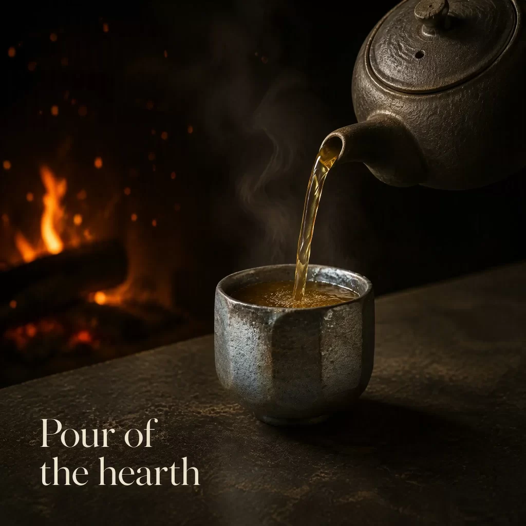 Wood-Fired Jian Zhan Tea Cup — Iron-Clay, Gold-And-Silver Ash Glaze, Fire-Toned Ash Glaze, 105 ml detail 8