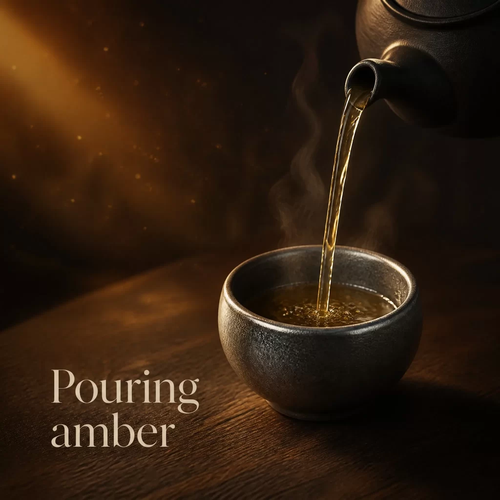 Wood-Fired Jian Zhan Tea Cup — Gold Ash, Iron-Clay, 110 ml detail 8
