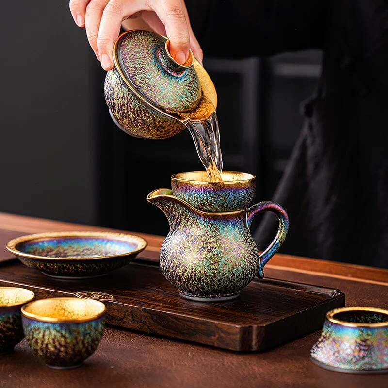 Golden Magic Tea Set detail 9