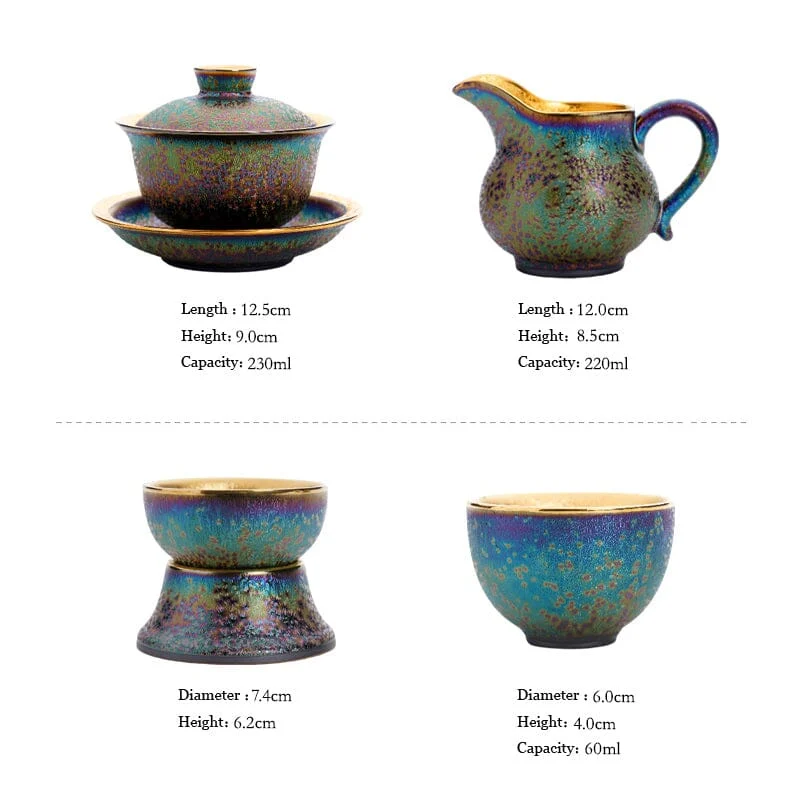 Golden Magic Tea Set detail 17