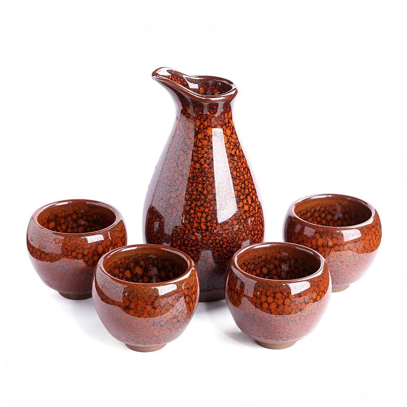 Orange Sake Set detail 10