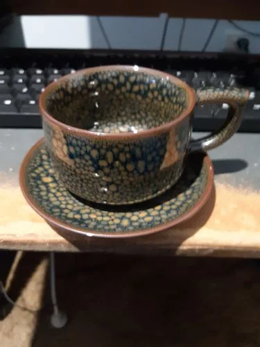Customer photo review of Wood Coffee Cup