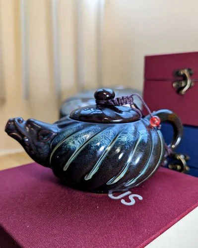 Customer photo review of Palm Teapot
