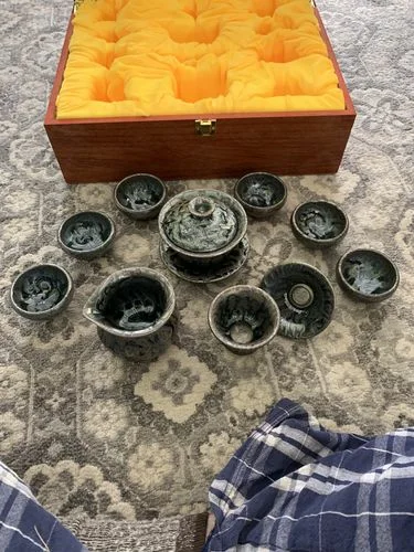 Customer photo review of Oni Tea Set