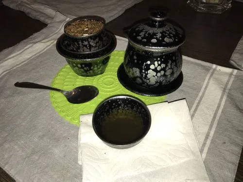 Customer photo review of Snowflake Tea Set