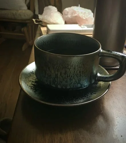 Customer photo review of Raindrops Coffee Cup