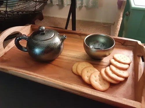 Customer photo review of Bloom Teapot