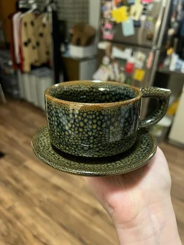 Customer photo review of Wood Coffee Cup