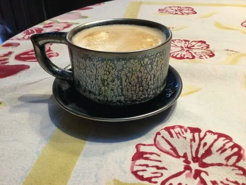 Customer photo review of Raindrops Coffee Cup
