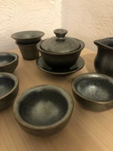 Customer photo review of Glacier Tea Set