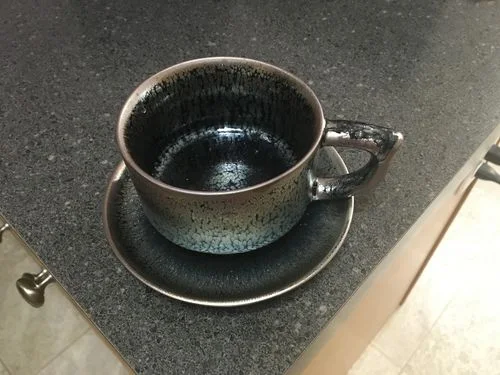 Customer photo review of Raindrops Coffee Cup