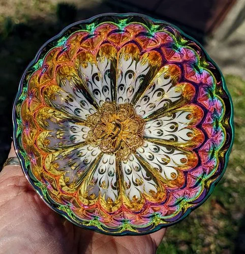 Customer photo review of Vivid Peacock