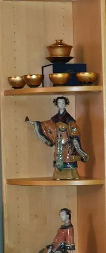Customer photo review of Gold Tea Set