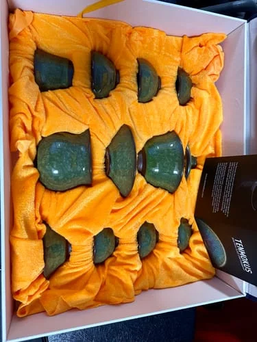 Customer photo review of Emerald Tea Set