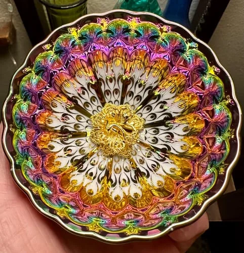 Customer photo review of Vivid Peacock