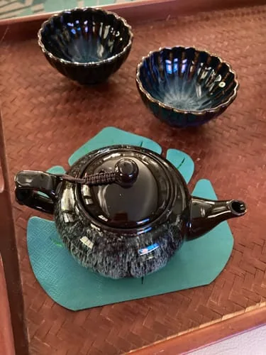 Customer photo review of Galaxy Teapot