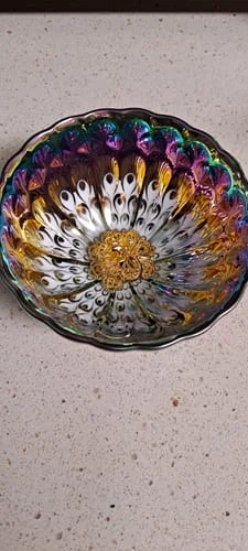 Customer photo review of Vivid Peacock