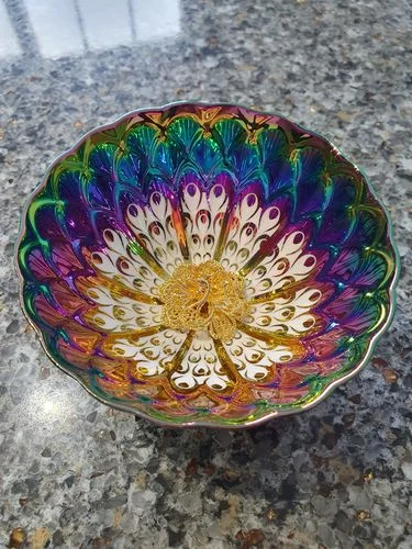 Customer photo review of Vivid Peacock