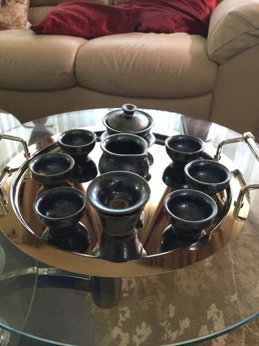 Customer photo review of Glacier Tea Set