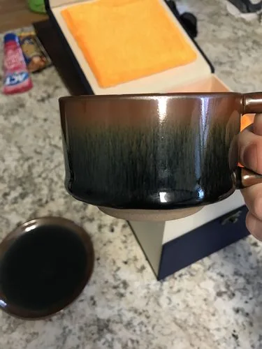 Customer photo review of Palm Coffee Cup