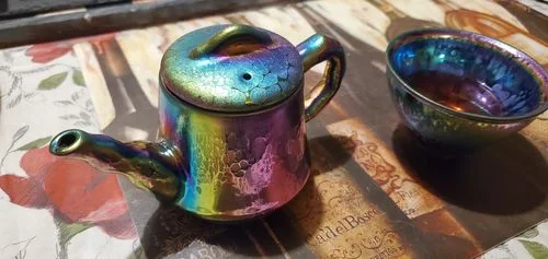 Klantenrecensie met foto van de Fairy-theepot