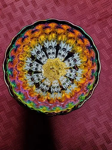 Customer photo review of Vivid Peacock