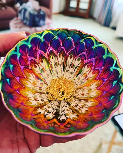 Customer photo review of Vivid Peacock