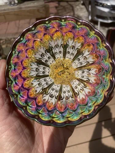 Customer photo review of Vivid Peacock