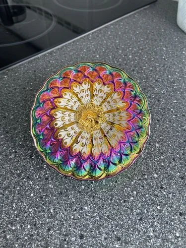 Customer photo review of Vivid Peacock