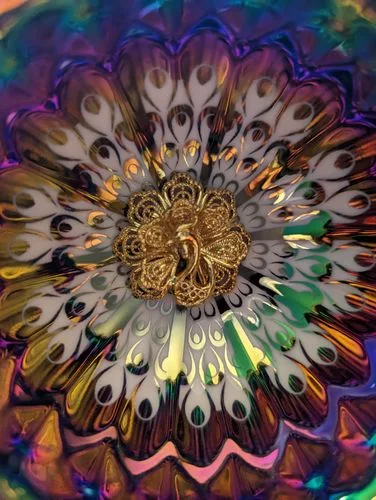 Customer photo review of Vivid Peacock
