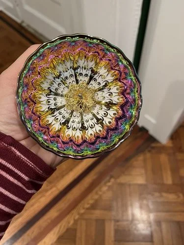Customer photo review of Vivid Peacock